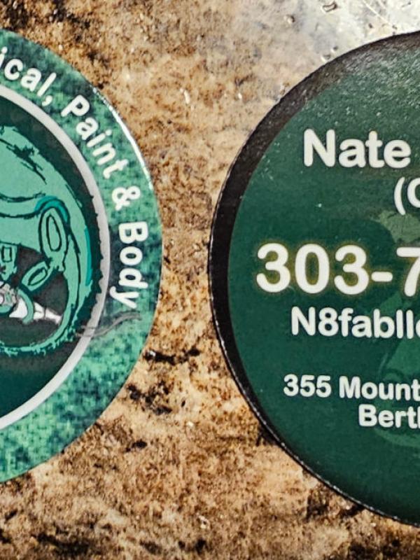 Round Business Card